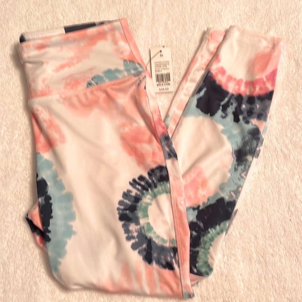 Crown&Ivy Coral Dye Leggings - New
